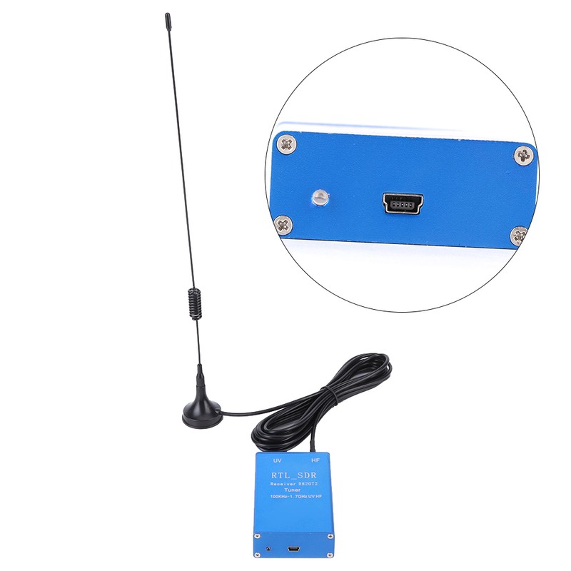 Receiver Kit Independent Antenna Input for Radio RTL2832U R820T2 100