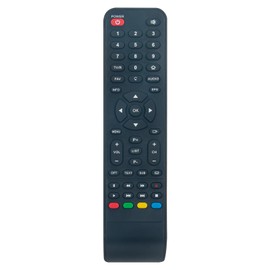 AULCMEET Replacement Remote Control Compatible with HDMI Decoder Satellite FTA Receiver SRT 7030, SRT 7031, SRT 7015, SRT 7020, Strong SRT 7040 S2 DVB-S2 Coding Video HEVC.265 Main 10