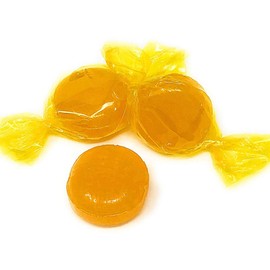 SweetGourmet Butterscotch Buttons | Arcor Premium Bulk Wrapped Hard Candy | 2 Pounds