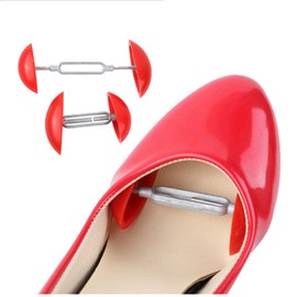 2PCS Shoe Stretchers for Women – Red Shoe Width Stretcher – Adjustable Shoe Trees for Wide Feet – Portable Mini Shoe Expander for a Perfect Fit