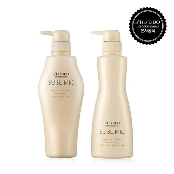 Sublime Aqua Intensive Shampoo 500ml + Treatment 500ml (Choose 1