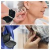 2 Pack Hearing Aid Cases Portable Hearing Aid Box Waterproof