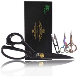 BIHRTC Professional Dressmaking 8 inch Scissors Bird Scissors Tailor Scissors Sharp Dressmaker Fabric Sewing Shears Scissor for Cloth Tailoring Altering Leather
