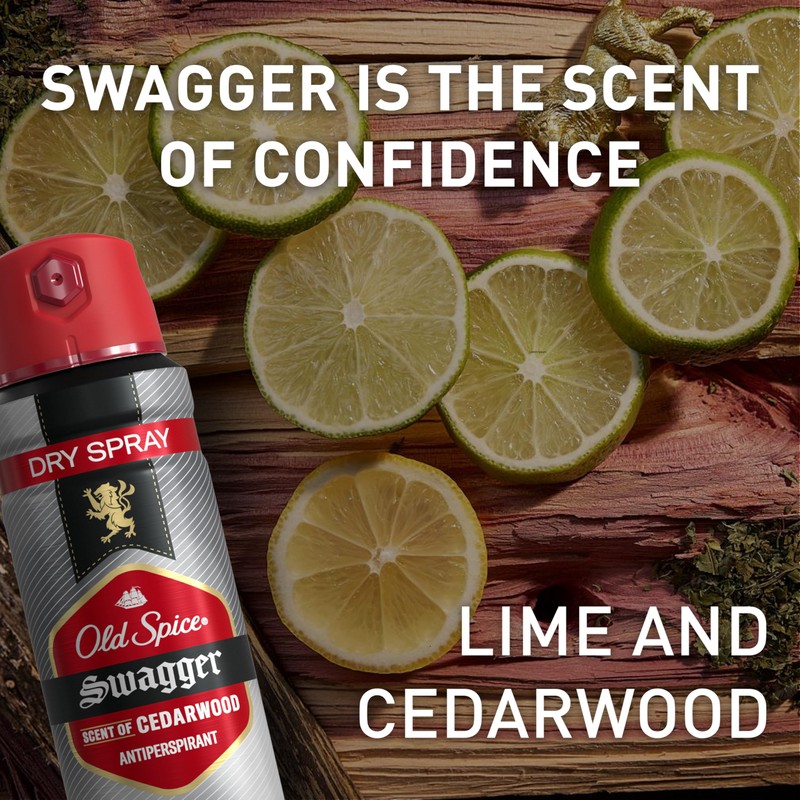Old Spice Dry Spray Antiperspirant Deodorant for Men, 24/7 Sweat