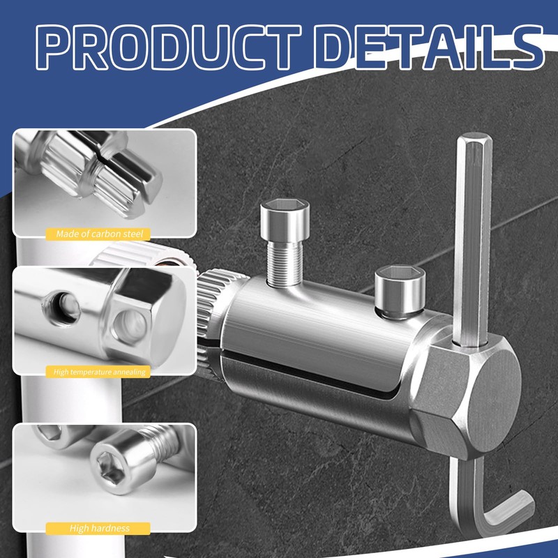 Screw Extractor, Screw Extractor for Removing Pipe Breakage Screws, Left