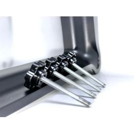 4-Pack Replacement Knobs Screws Bolts to Lock Down Resin Vat Tanks HEX Metal Metric Bolts M4 * 40 mm Length for Elegoo Saturn 1/2 (S) Mars 3 (PRO)