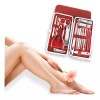 Samsara Estuche De Manucure Pedicure Set 24 Piezas Acero Inoxidable