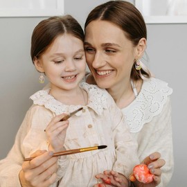 Firopia Easter Dangle Earrings for Women | Easter Basket Earrings for Women | Jewelry Holiday Accessories Gift for Her