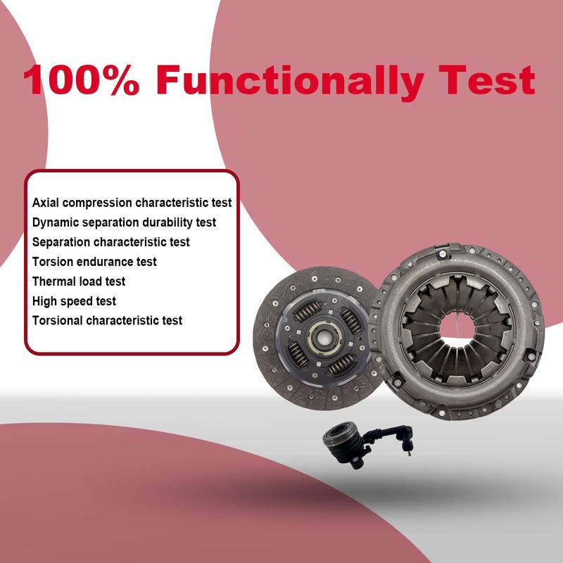 WZODKJ Transmission Clutch Kit Compatible with 2009-2019 Nissan Versa, 2014-2017
