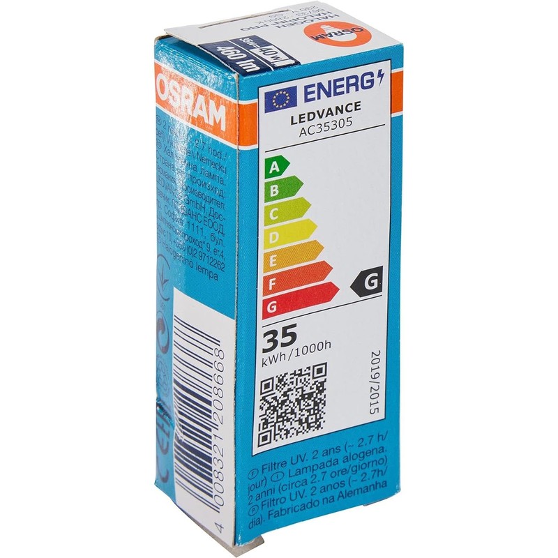 Osram Halopin 66733 Eco 33 watt 230 V G9 33