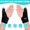 Trigger Thumb Splint - Thumb Spica Support Brace Stabilizer for