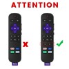 Cover Replacement for Roku Voice Remote Pro Remote Control, White