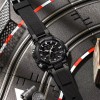 Lige Mens LIGE Classic Luxury Wristwatch Sport Waterproof Quartz Silicone