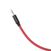 Coiled Headphone Cable Gold Plated Connector Replacement Headset Sound Cord