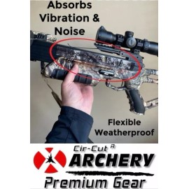 CIR CUT ARCHERY ARCHERY QUIET SOUND & VIBRATION SUPPRESSOR Material - Apply to Bow Absorbs Noise
