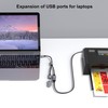 ANDAPA Adaptador USB C a Dual USB, Divisor USB C