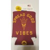 ARIZONA STATE SUN DEVILS KOOZIE CAN COOLER NEW DOUBLE SIDED