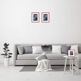 Henzo Napoli Picture Frame Plastic Red 10 x 15 cm