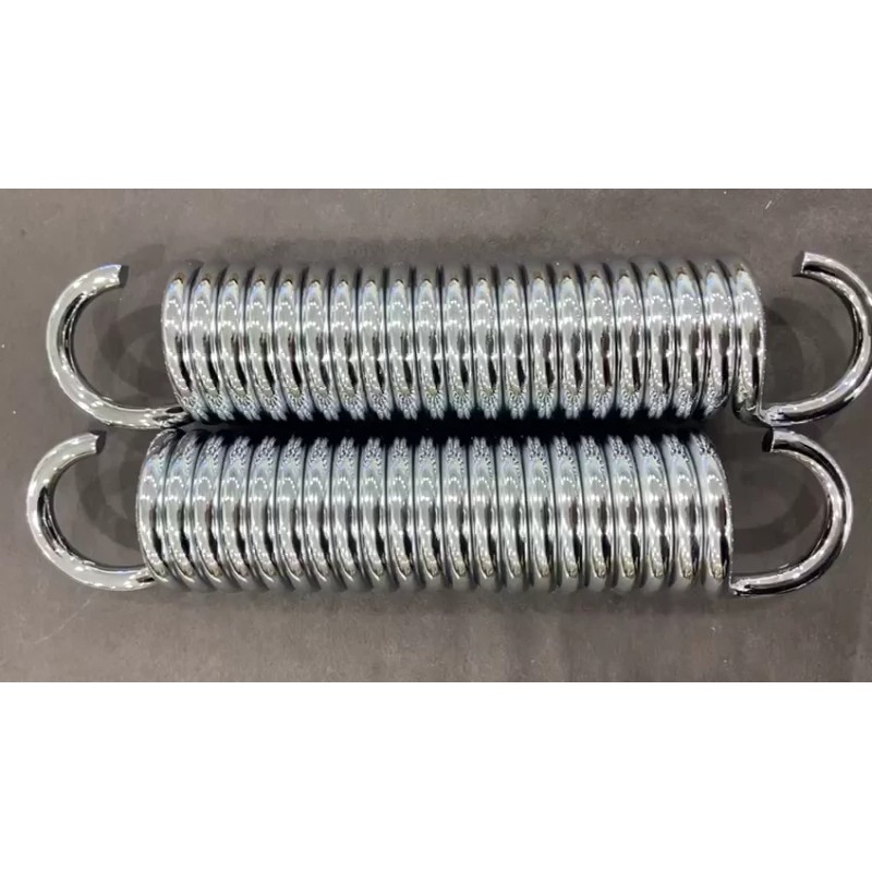 Unbranded 1956 CHEVY hood spring chrome set 2 pieces