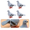 Toyvian 4pcs Pigeon Toy wind up bird toy kids pigeon