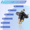JXJKCZ Mower Spindle Assembly Replaces Hustler 350595 Compatible with Super