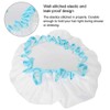 Double Layer Waterproof Shower Cap Thickening Elastic Women Bath Hat
