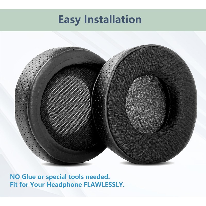 XRHTONG Breathable Ear Pads Replacement Compatible with Skullcandy Grind Bluetooth