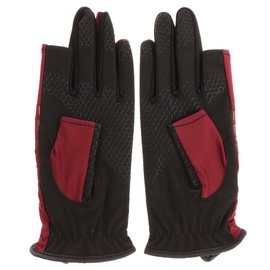 Hatachi SS BH8028 Ground Golf Ultra Stretch Gloves, Wine