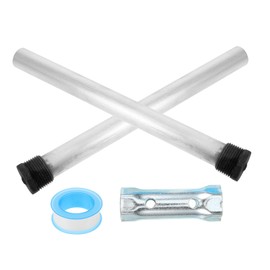 GRIRIW 2pcs Magnesium Anode Rods for Water Heater Durable Replacement Parts for Camper Trailers Hot Water Tanks Fitting Easy Installation Performance