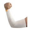 UV free unisex recycled arm sleeve, White
