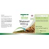 Shatavari 400mg - Vegan - HIGH Dosage - 180 Capsules