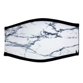 Wanty Innovative Diving Mask Slap Straps Wrapper - Neoprene Cover for Dive and Snorkel Masks (White)