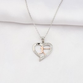 BNQL Softball Necklace for Girls Softball Gifts Jewelry Softball Lover Gifts for Softball Players Softball Charm Necklace (softball necklace)