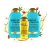 Rutina Ogx Argan Oil Aceiteshampoo acond Cabello Dañado