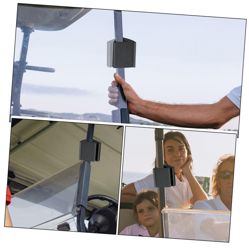 Mikinona Golf Cart Windshield Clip Easy Installation and Slip Design