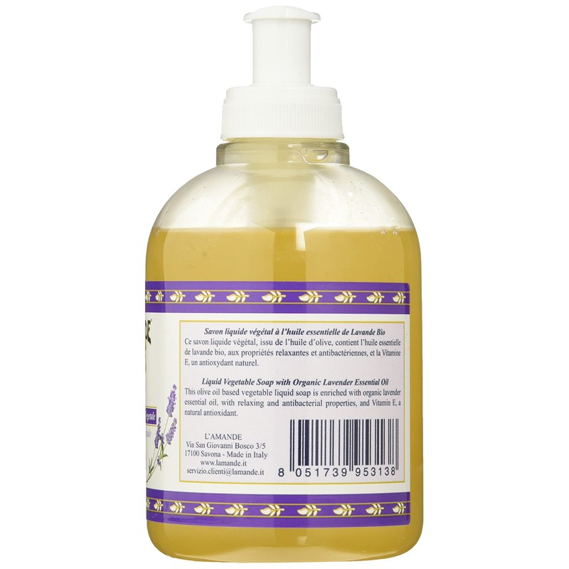 L'Amande Lavender Officinalis Organic Liquid Soap 300 ml