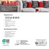 CelinaTex BeBasic Pillowcase Double Pack 40 x 145 cm Cream