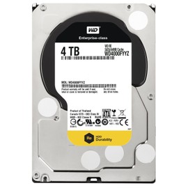 Western Digital 4TB 3.5 Inch SATA III, 7200 RPM, 64 MB Cache Enterprise Hard Drive (Western Digital4000FYYZ)