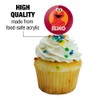 Sesame Street Elmo Scribble Cupcake Picks Toppers Decoration Set of