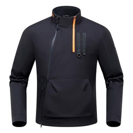 RIDEIRON Motorcycle Jacket Men Women CE Suitable, Motorcycle Jacket Winter with CE Protectors, Removable Lining to Protect Against Cold and Wind, for All Seasons, L