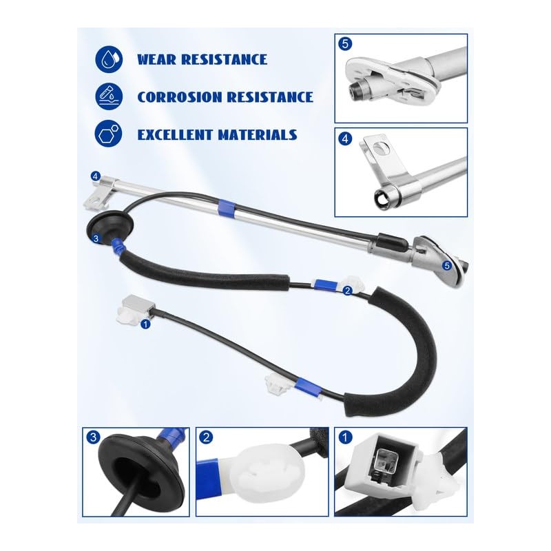 Manual Antenna Assembly for Toyota Tacoma 2005-2015 - Includes Antenna