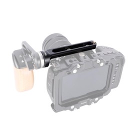 NICEYRIG Arri Rosette NATO Rail Nut Rail for RED DSMC2 Weapon/Epic-W/Scarlet-W/Raven ARRI Standard Rosette Extension Arm Aluminum Alloy Shoulder Support -372