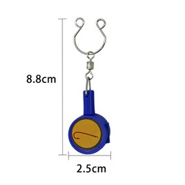 4Pcs Fishing Knot Tying Tool, Protect from Fish Hooks, Ice Fly Fishing, Fishing Accessories for Beginner Anglers, Nail Knot Tool,Hook Covers for Easy Tying and Protection