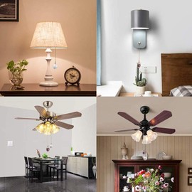 Ceiling Fan Pull Chain 12 inch Pull Chain Extension Fan Chain Extender Ceiling Fan Pulls Ornament with Ball Fan Chain Connector for Lighting Fans, 2 PACK (SOCCER BALL)