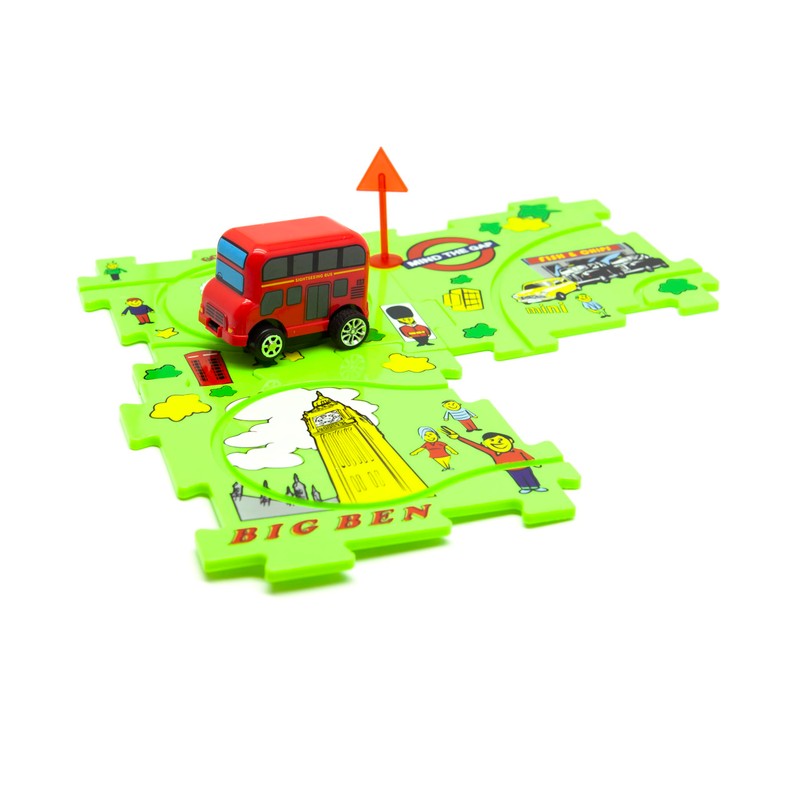 Puzzle Cars London Bus