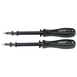 DRAPER Screw Holding Mechanics Screwdriver Set (2 Piece) [27591]