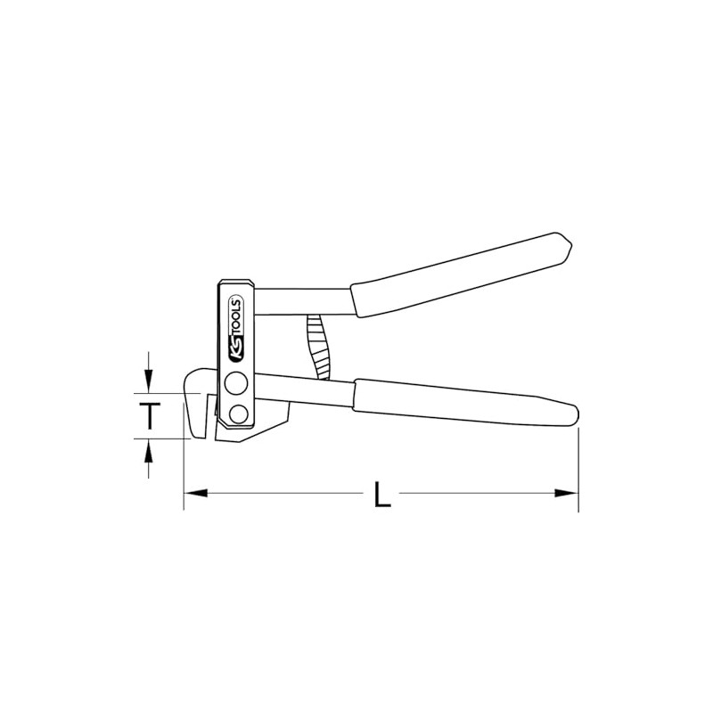KS Tools 118.0056 Mini joggler, 10mm