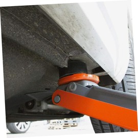 Mobestech 2pcs Vehicle Jack Pad Rubber Support Block for Floor Jack Anti- Design Compact and Lightweight for Car and Vehicle Repair