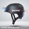 BERG Unisex-Baby Helmet, Black, S