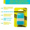 Identity Theft Protection Roller Stamp Set, Including 6-Pack Refills -